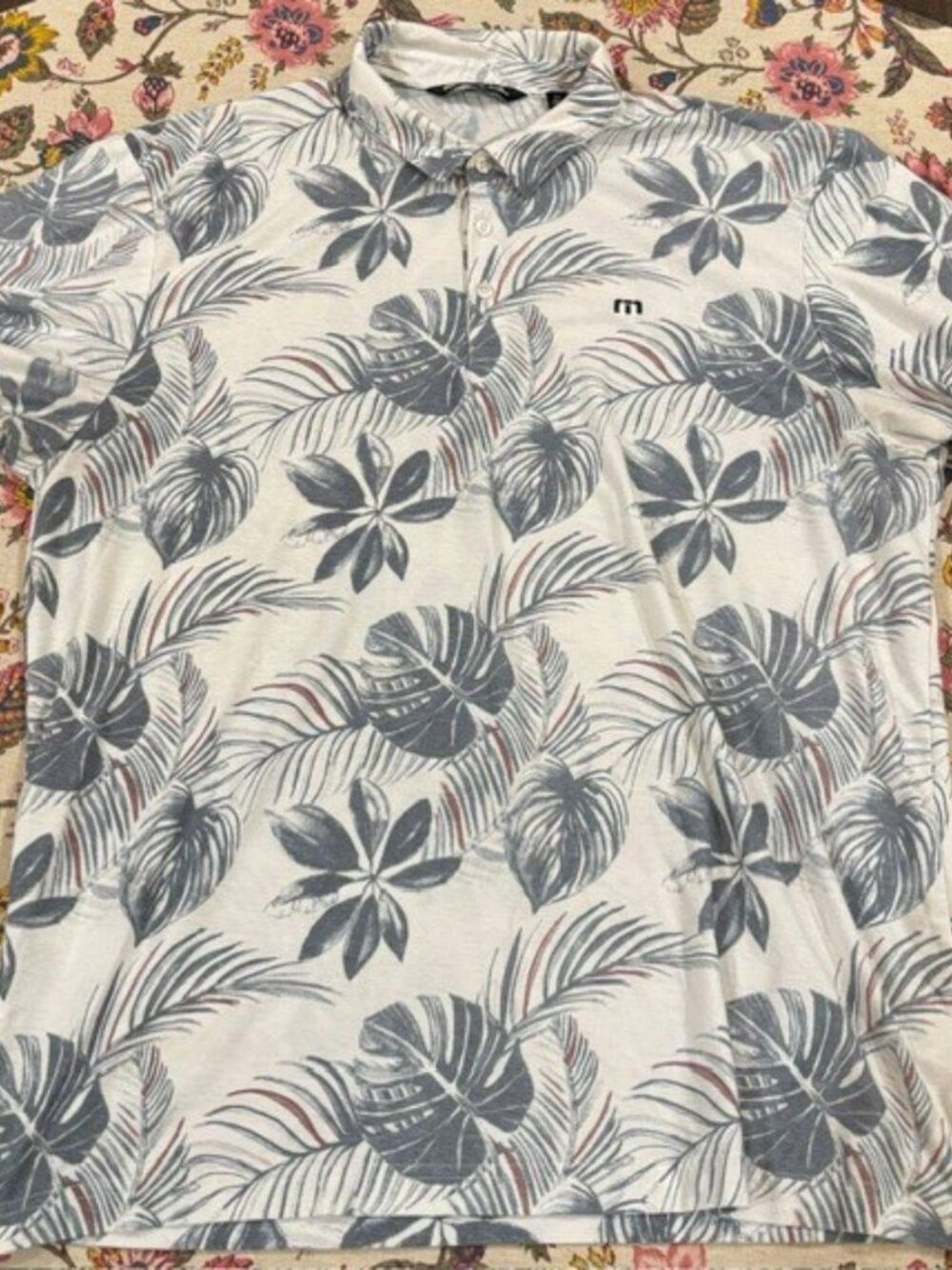Travis Mathew Featherweight Island Golf Polo Mens 2XL